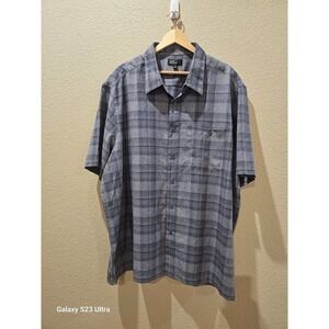 Men's Marc Edward's, sz3X, short sleeve button up shirt